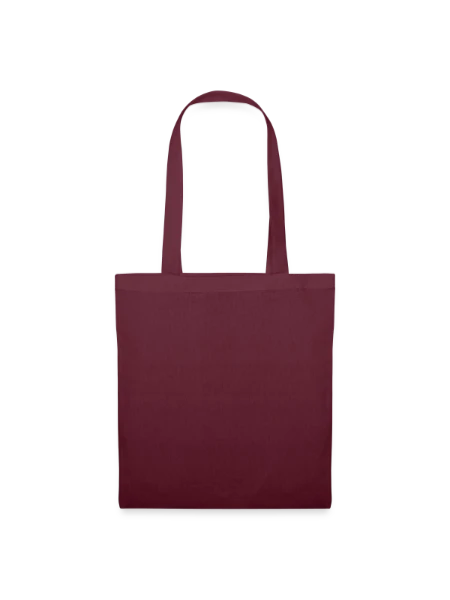 Tote Bag - burgundy - Back