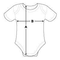 Größentabelle Baby Bio-Kurzarm Body