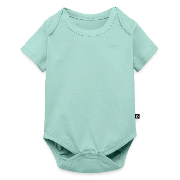 Body à manches courtes Premium Bébé - Aperçu en couleur menthe 