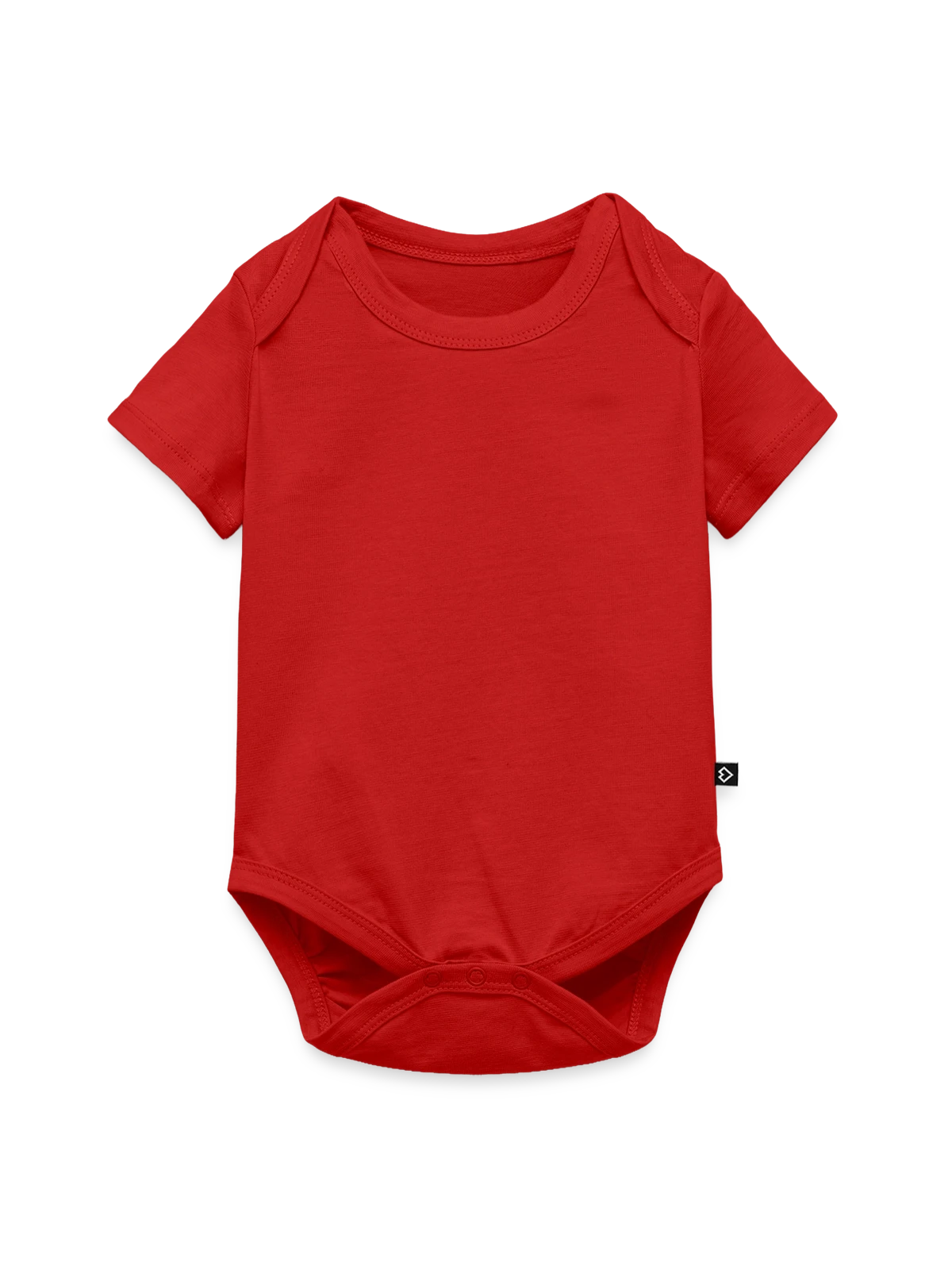 Baby Premium short-sleeve bodysuit - red - Front