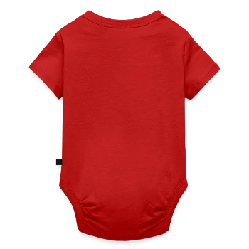 Baby Premium short-sleeve bodysuit - red - Back