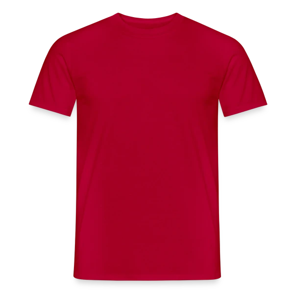 T-shirt homme - Aperçu en couleur rouge