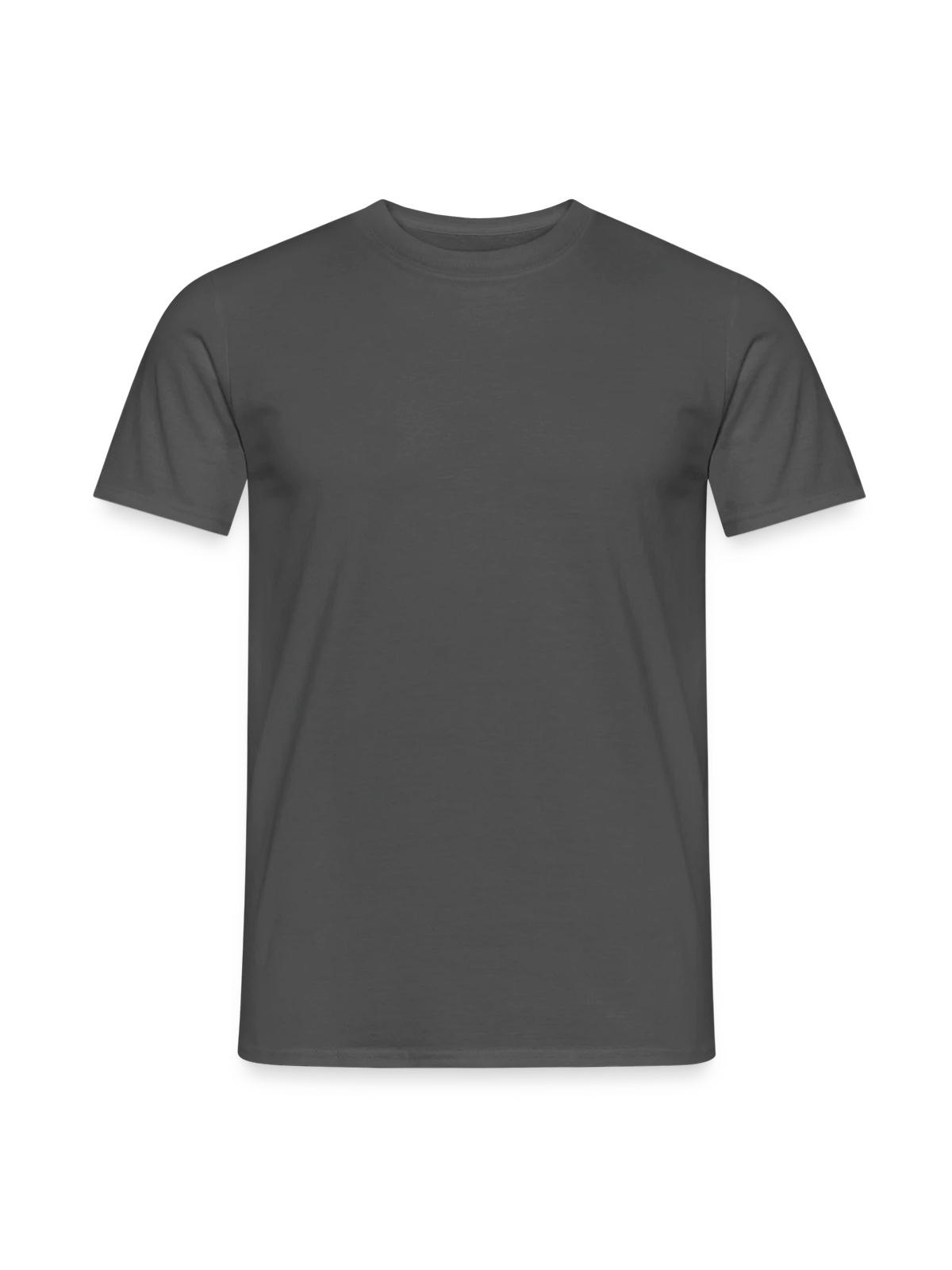 Men's T-Shirt - charcoal grey - Front