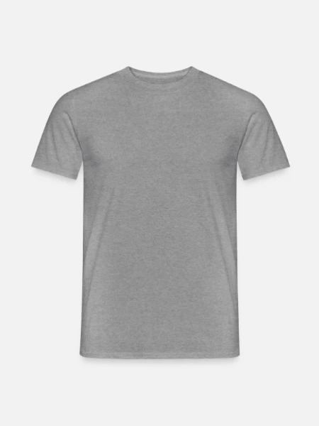 T-shirt homme - graphite chiné - Devant