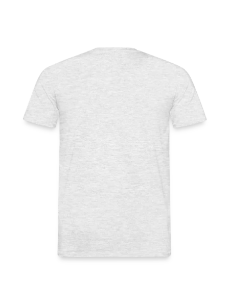 T-shirt homme - gris chiné - Dos