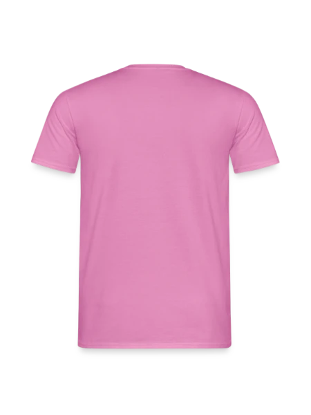 Men's T-Shirt - pink - Back