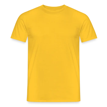 T-shirt homme - jaune