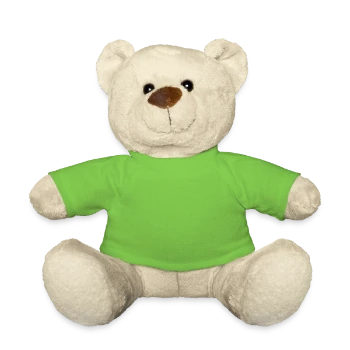 Teddy Bear - light green - Front