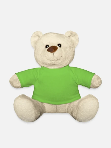 Teddy Bear - light green - Front