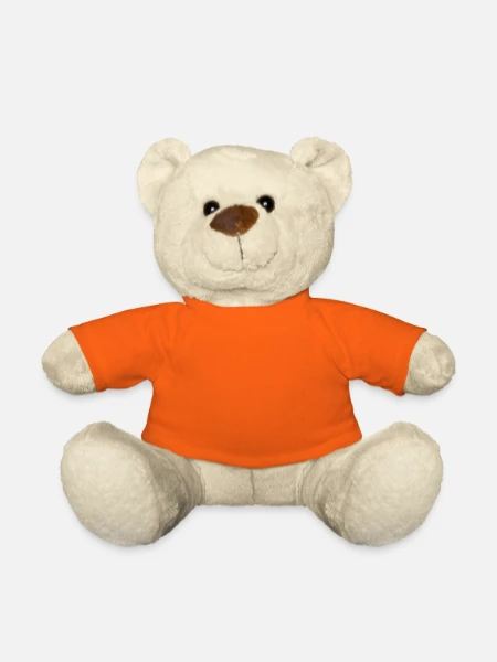 Nounours - orange doré - Devant