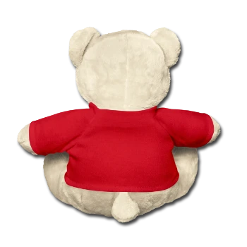 Teddy Bear - red - Back