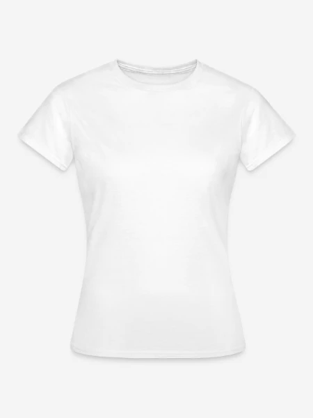 Frauen T-Shirt - Weiß - Vorne