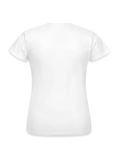 Women's T-Shirt - white - Back