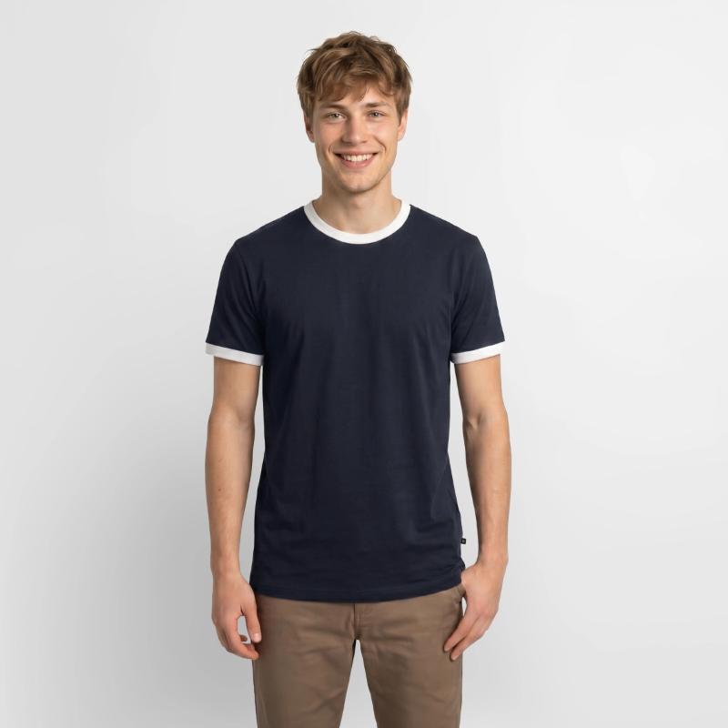 Männer Kontrast-T-Shirt