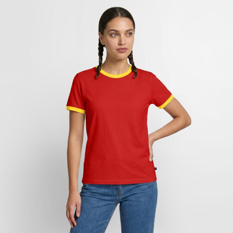 Männer Kontrast-T-Shirt