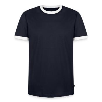 Mannen contrastshirt
