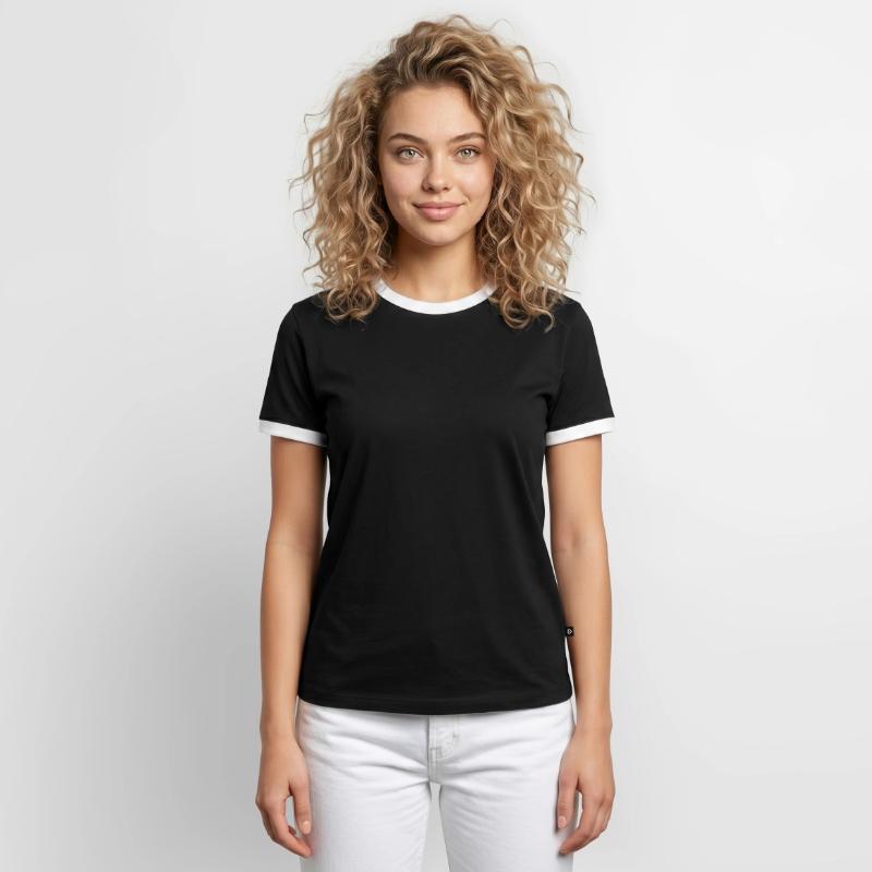 T-shirt contrasté Homme