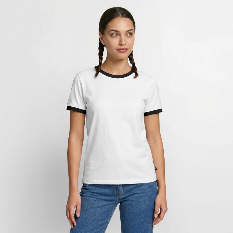 T-shirt contrasté Homme