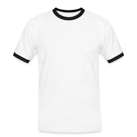 Herre kontrast-T-shirt
