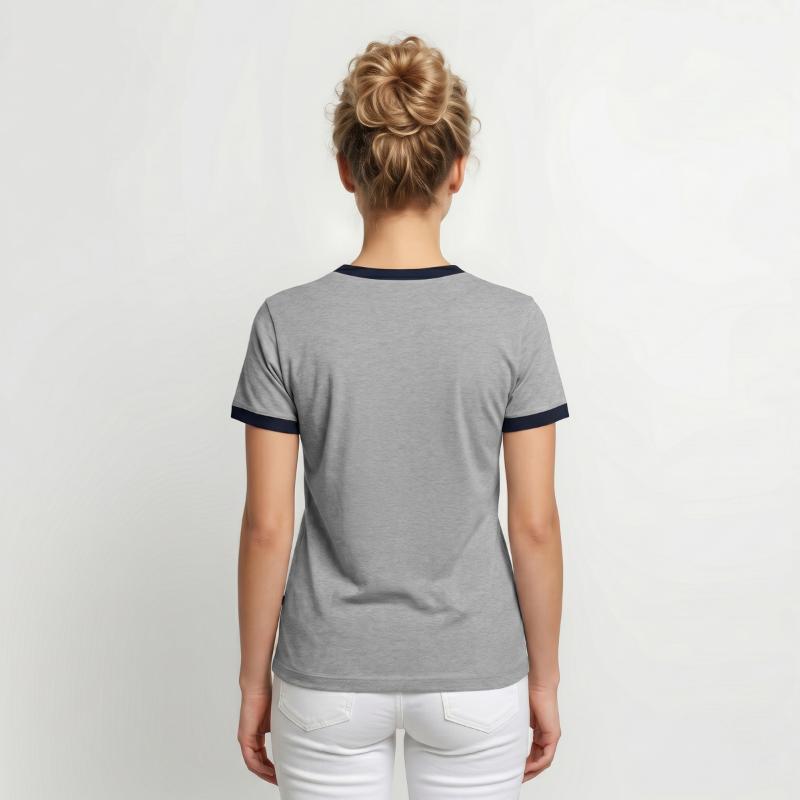 T-shirt contrasté Homme