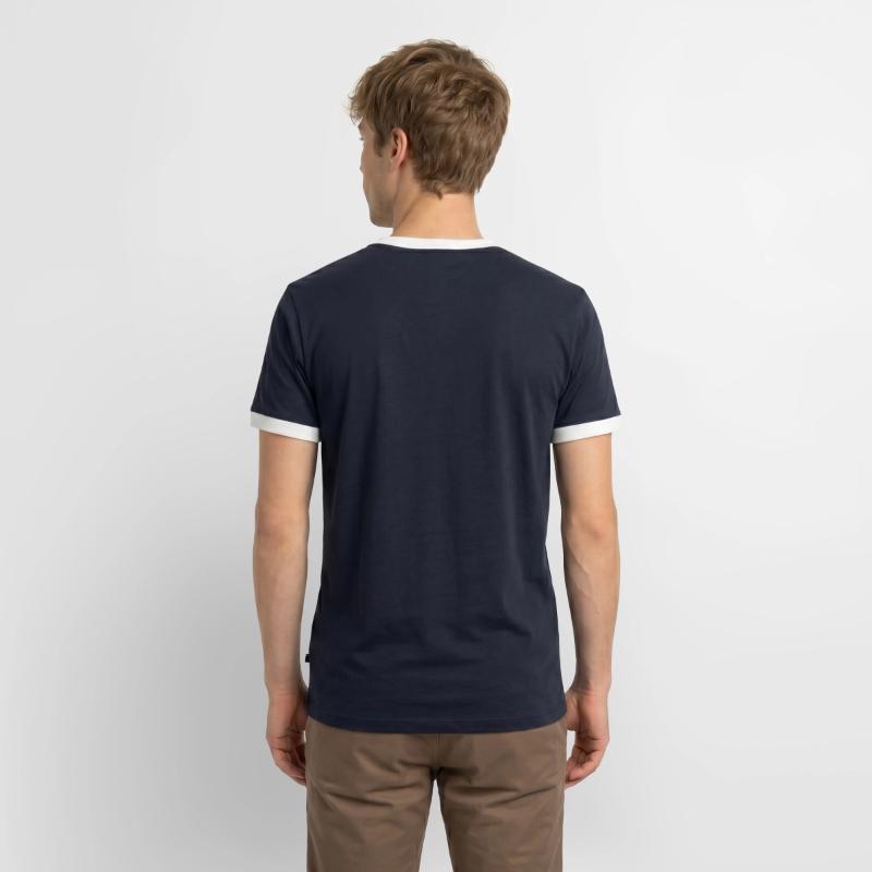 T-shirt contrasté Homme