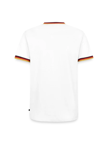 Men's Ringer Shirt - white/tricolour - Back