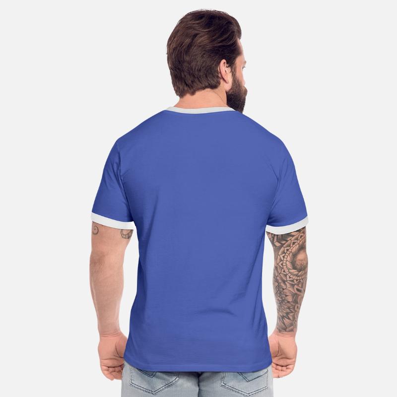 Mannen contrastshirt