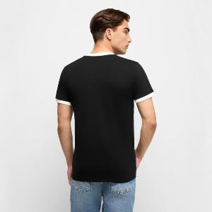 T-shirt contrasté Homme - Dos