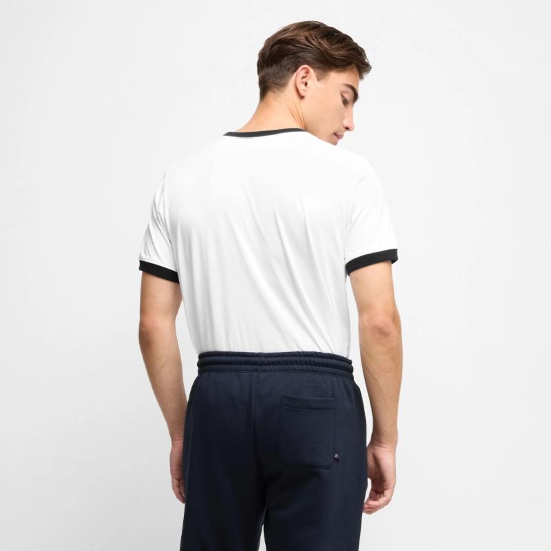 Mannen contrastshirt