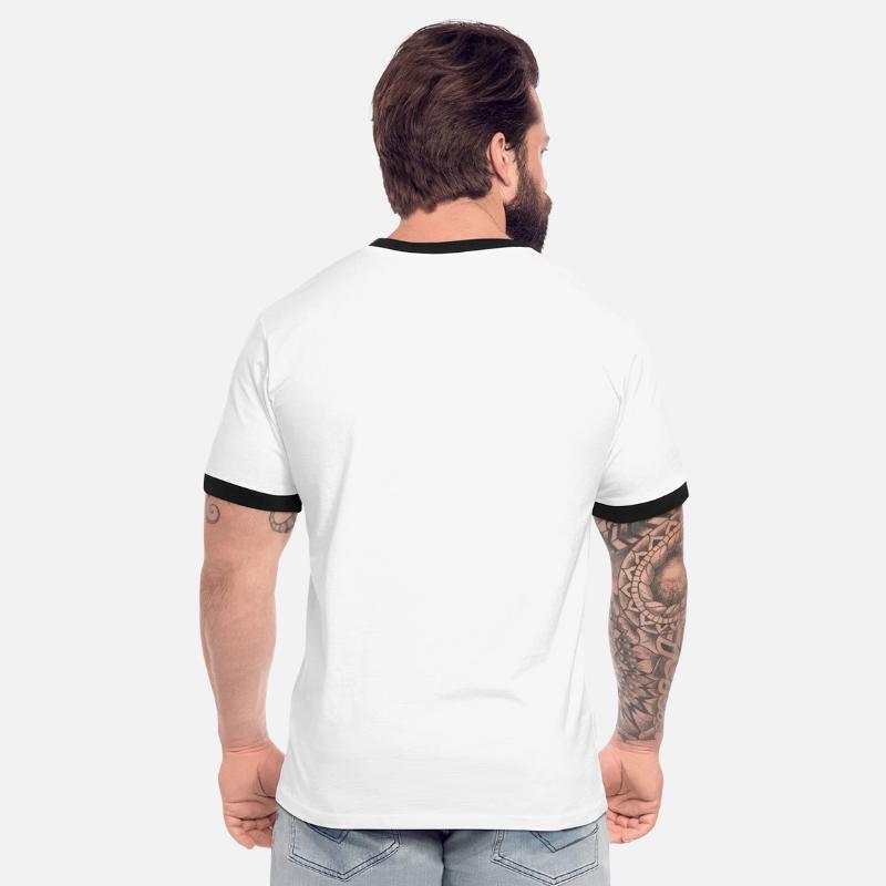 Mannen contrastshirt