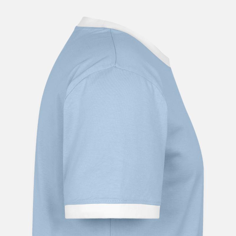 Mannen contrastshirt