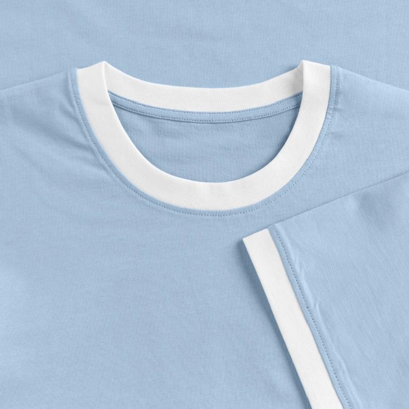 Männer Kontrast-T-Shirt