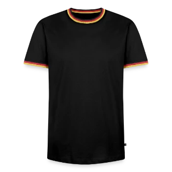 Men's Ringer Shirt - black/tricolour