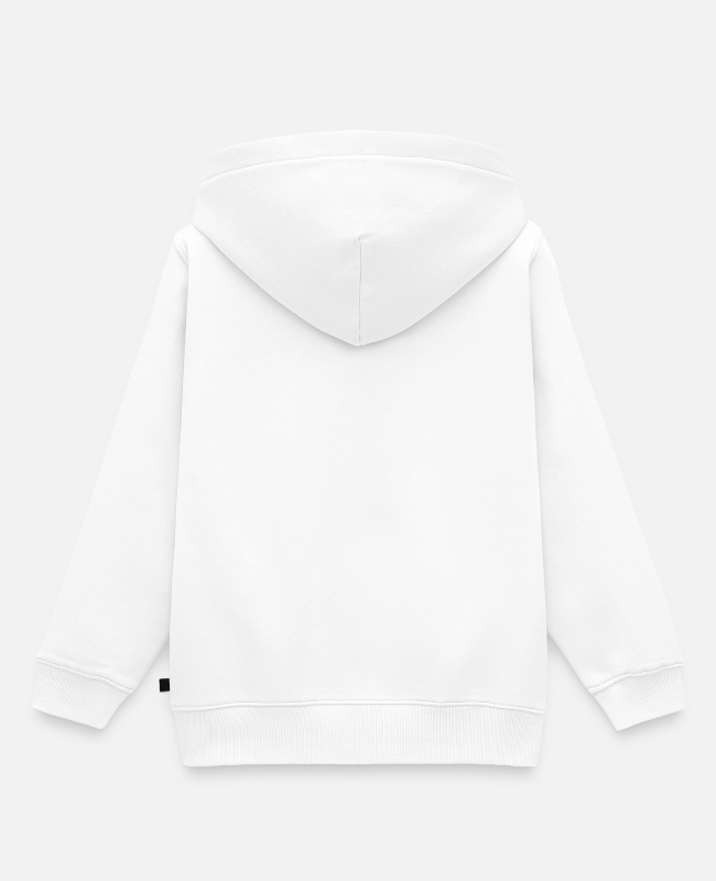 Premium luomulaatuinen REGULAR FIT lasten/nuorten huppari Takaa - center