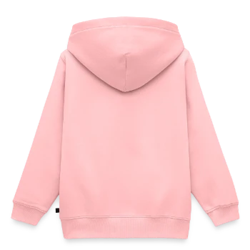 Sweat Premium à capuche enfant bio - rose - Dos - AI Model Kid Female (0cm)