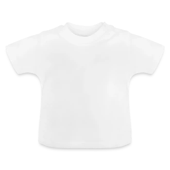 Baby Bio-T-Shirt mit Rundhals - Weiß - Vorne
