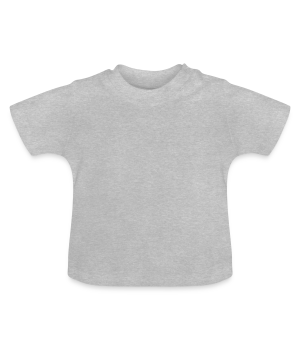 Økologisk baby-T-skjorte med rund hals