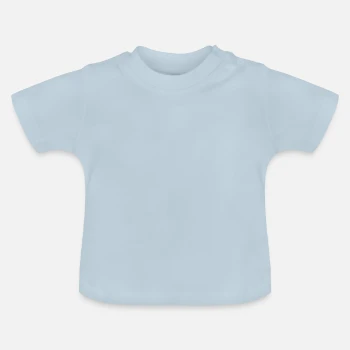Camiseta orgánica para bebé con cuello redondo