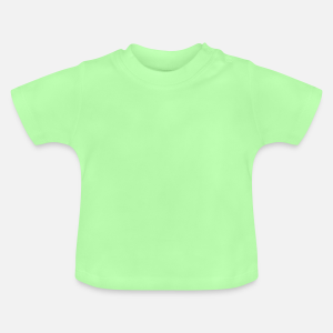 Vauvan luomu-t-paita, jossa pyöreä pääntie