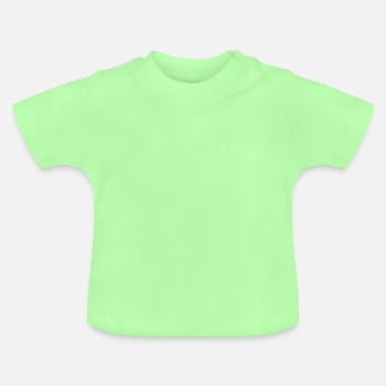 Ekologisk T-shirt med rund hals baby