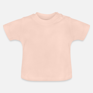 Økologisk baby-T-skjorte med rund hals