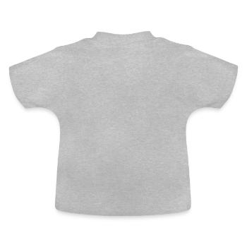 Camiseta orgánica para bebé con cuello redondo