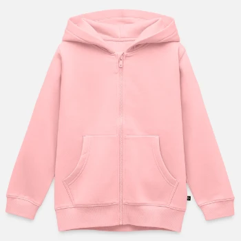 Felpa con cappuccio e zip ecologica Premium per bambini/ragazzi REGULAR FIT