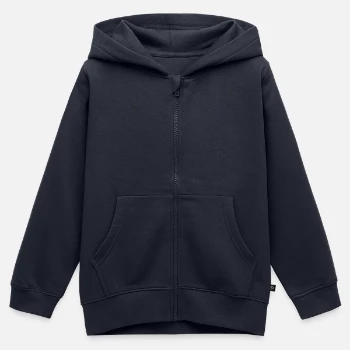Sweat Premium à capuche zippé enfant bio