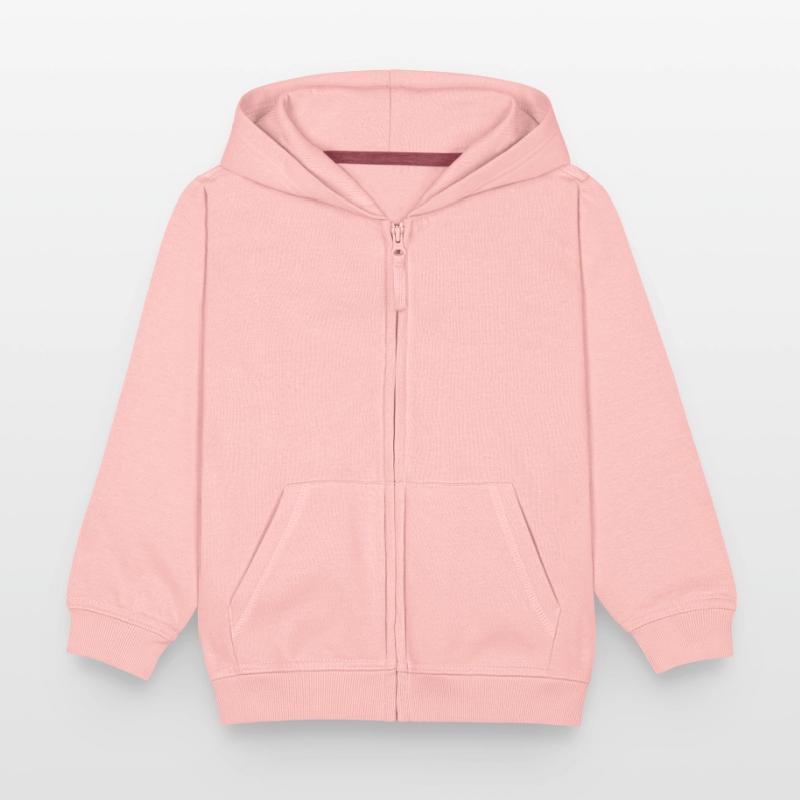 Sweat Premium à capuche zippé enfant bio