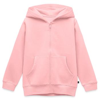 Ekologiczna dziecięca/nastolatkowa bluza premium z kapturem, zapinana na zamek REGULAR FIT