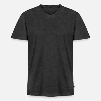 Ekologisk premium-T-shirt med V-ringning herr