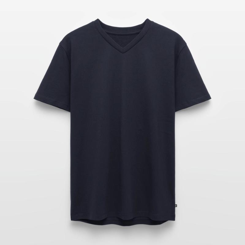 Männer Premium Bio T-Shirt mit V-Ausschnitt