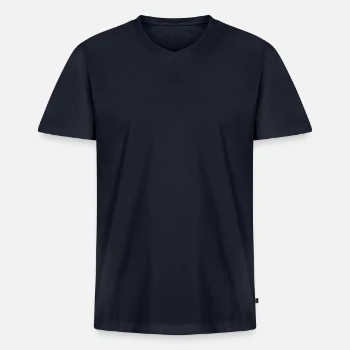 Men's Premium Organic T-shirt with V-neck