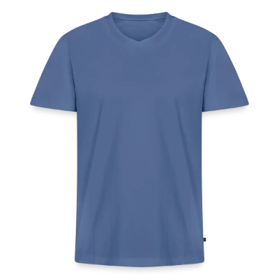 T-shirt encolure en V Premium bio Homme